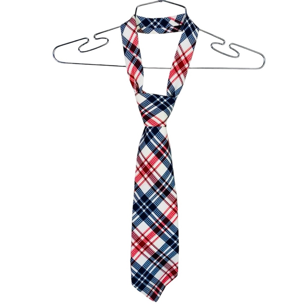 🚨LAST CHANCE Vintage Neck Tie 60s Plaid